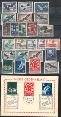 */*/gestempelt/Poststück - Partie meist Österr. ab Monarchie mit Schwerpunkt II. Rep., - Briefmarken und Ansichtskarten