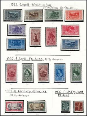 */**/gestempelt - Sammlung Italien ab ca. 1861 sowie Vatikan ab ca. 1933, - Stamps and postcards