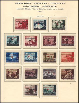 */**/gestempelt - Sammlung Jugosl. ca. 1918/1969, - Francobolli e cartoline