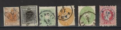 .gestempelt/* - Sammlung Österr. Post in der Levante mit Kreta u. etwas Lombardei, - Briefmarken und Ansichtskarten