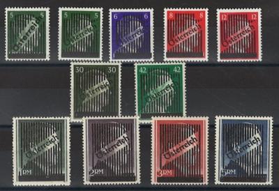 ** - Österr. 1945 - Gitter, - Stamps and postcards