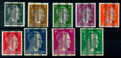 **/* - Österr. 1945 - Kl. Partie Privatausgabe Selzthal, - Známky a pohlednice