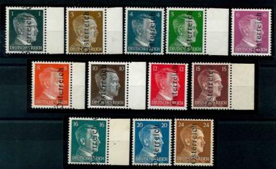 ** - Österr. 1945 - Leibnitzer Aushilfsausgabe, - Stamps and postcards