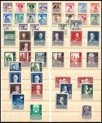 ** - Partie Österr. ab 1945, - Stamps and postcards