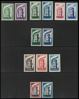 ** - Sammlung Europa - Gemeinschaftsausg. CEPT 1956/2016, - Briefmarken und Ansichtskarten