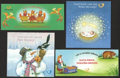 ** - Slovenien - Partie postfr. Dubl. ca. ab 2004, - Francobolli e cartoline