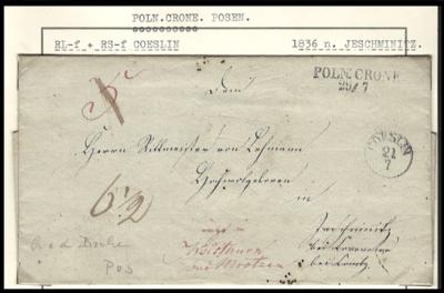 Poststück - Partie Vorphila D.Reich (meist Preußen) mit Danzig, - Známky a pohlednice