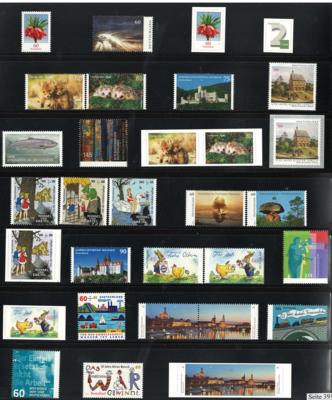 ** - EURO - NEUHEITEN (FRANKATURWARE) Deutschland - Sammlung 2002/2016, - Stamps and postcards