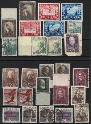 .gestempelt/**/*/Briefstück - Reichh. Sammlung Österr. I. Rep., - Briefmarken und Ansichtskarten