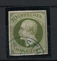 .gestempelt - Hannover Nr. 18 vollrandiges Prachtstück, - Stamps and postcards