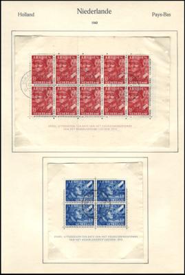 .gestempelt - Sammlung Niederlande 1852/1993, - Známky a pohlednice