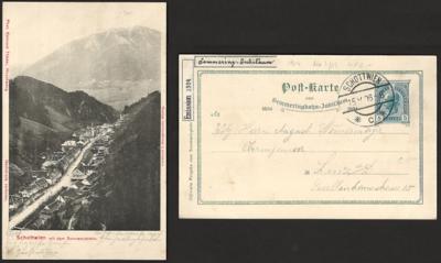 Poststück - Österr. - Seltene Postkarten - Briefmarken und Ansichtskarten