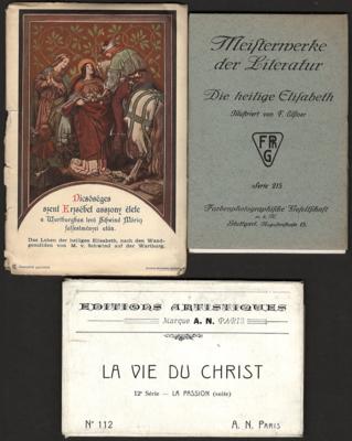 Poststück - Partie AK christliche Motive, - Stamps and postcards