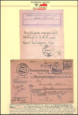 Poststück - Rare Gefängnisbelege zu - Francobolli e cartoline