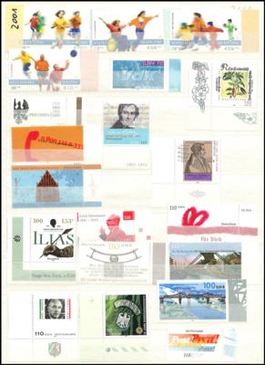 ** - Partie EURO - NEUHEITEN (FRANKATURWARE) Deutschland - Stamps and postcards