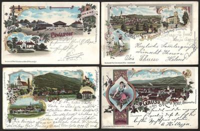 Poststück - Interess. Partie AK Steiermark - Stamps and postcards