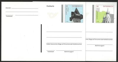 Poststück - Österr. - EURO - NEUHEITEN- Partie - Briefmarken und Ansichtskarten