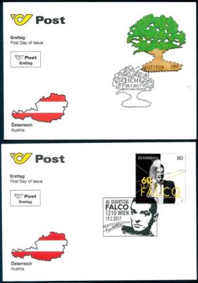 Poststück - Österr. - Partie moderne - Stamps and postcards