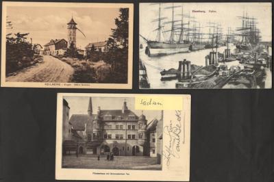 Poststück - Partie AK div. Deutschland, - Stamps and postcards