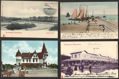 Poststück - Partie AK div. Deutschland u.a. mit Norderney - Hela etc., - Briefmarken und Ansichtskarten