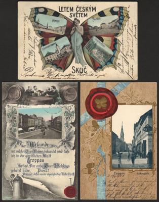 Poststück - Partie AK Österr. Monarchie - Stamps and postcards