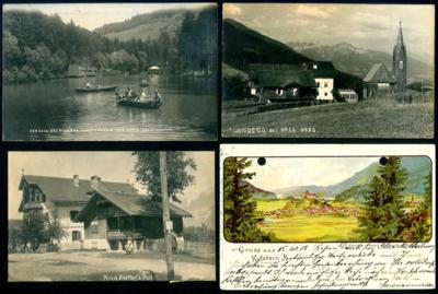 Poststück - Partie AK Tirol u.a. mit Windegg. Herzsee b. Aldrans, - Stamps and postcards