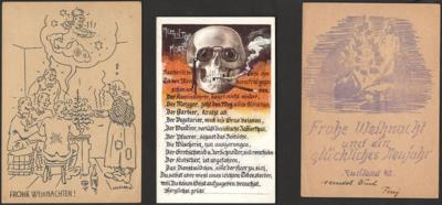 Poststück - Partie Motivkarten u.a. tls. über Feldpost, - Francobolli e cartoline