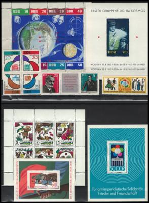** - DDR - Partie Dubl., - Stamps and postcards