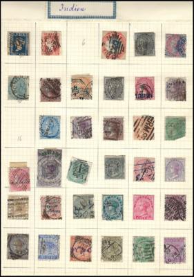 **/*/gestempelt - Partie Übersee, - Stamps and postcards