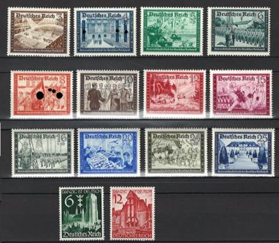 **/*/gestempelt - Sammlung D.Reich 1933/1945 mit etwas Dienst, - Stamps and postcards