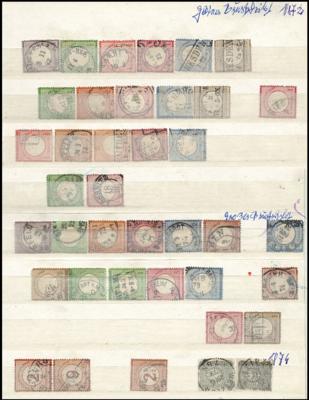 .gestempelt/*/** - Sammlung D.Reich - Stamps and postcards