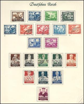 */gestempelt - Sammlung D.Reich mit Gebieten ab Brustschilde, - Stamps and postcards