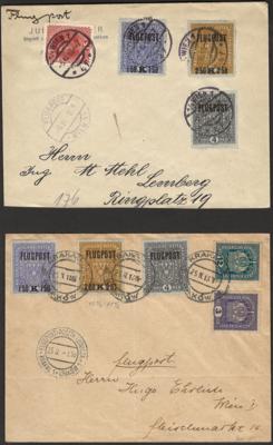 Poststück/Briefstück - Partie Poststücke Österr. ab Monarchie mit viel Ganzsachen, - Známky a pohlednice