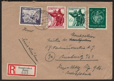 Poststück - D.Reich - Rekobrief aus - Stamps and postcards