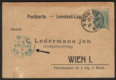 Poststück - Österr. - 5 Heller Ganzsachenausschnitt - Stamps and postcards