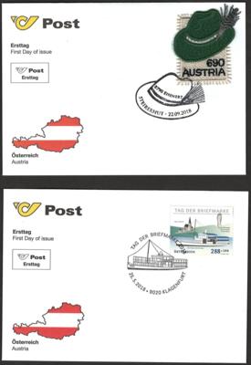 Poststück - Partie moderne FDCs Österr. in EURO - Währung, - Stamps and postcards