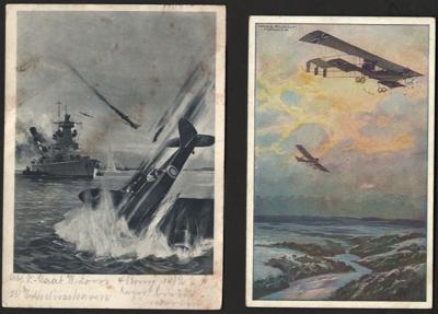 Poststück - Sammlung D.Reich 1924/1943 - div. Postkarten, - Francobolli e cartoline