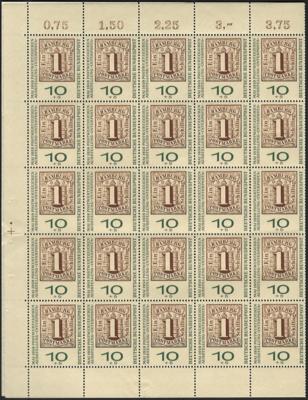 ** - BRD Nr. 310/11a (1. Auflge.) - 439 Sätze u. 310/11b (II. Auflge. - Neuauflge.) 300 Sätze, - Stamps and postcards