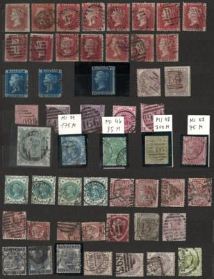 **/*/gestempelt - Partie Großbrit., - Stamps and postcards