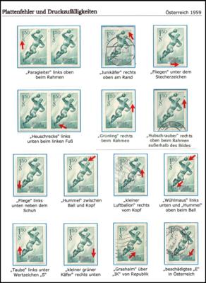 **/gestempelt/*/Poststück - Kl. Partie - Briefmarken und Ansichtskarten