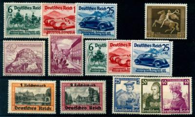 ** - Kl. Partie D.Reich meist ab 1938, - Briefmarken und Ansichtskarten