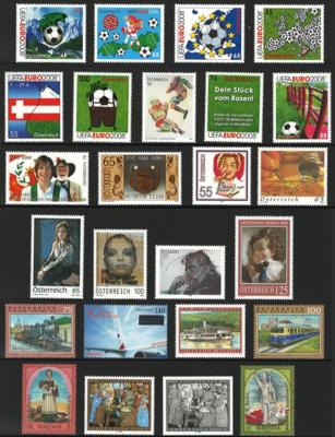 ** - Österr. Jahrgang 1992/ 2001 (ATS - Briefmarken und Ansichtskarten