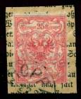 Briefstück - Österr. - Zeitungsstempelm. Nr. 9B mit Teilabschlag von TROPPAU auf Briefstück, - Stamps and postcards