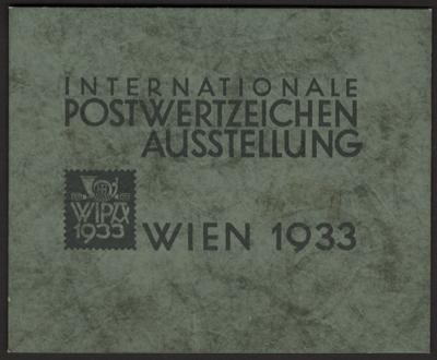 Österr. - Originalmappe für WIPABLOCK, - Stamps and postcards