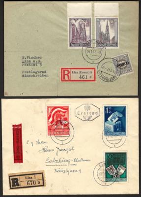 Poststück - Österr. - Partie meist Ersttagsbriefe II. Rep., - Briefmarken und Ansichtskarten