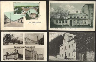 Poststück - Partie Ansichts- u. Motivkarten - Stamps and postcards