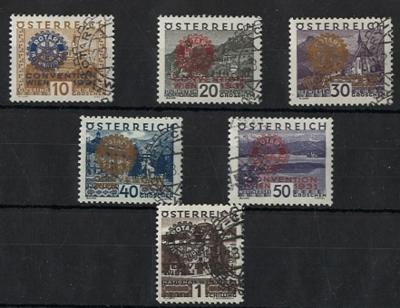 .gestempelt - Österr. - Rotarier (6), - Stamps and postcards