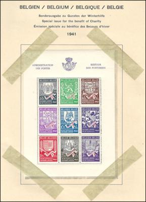 */gestempelt - Partie Benelux u. Skandinavien, - Stamps and postcards