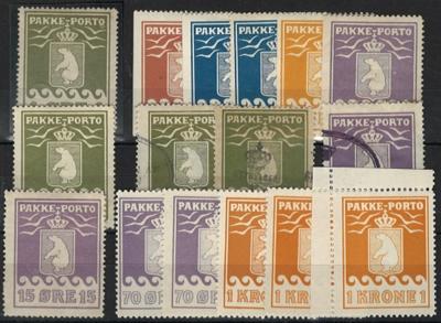 **/*/gestempelt - Partie Grönland ab 1905, - Stamps and postcards