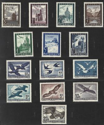 **/*/gestempelt - sammlung Österr. 1945/2000, - Stamps and postcards